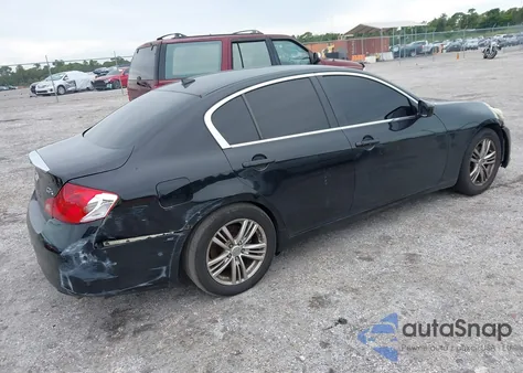 2010 Infiniti G37X из США, поврежденный, VIN JN1CV6AR1AM450302